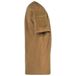 MFH US Short Sleeved T-Shirt With Sleeve Pockets Coyote 7 MFH US Short Sleeved T-Shirt With Sleeve Pockets Coyote -ActiveEdge Shop 00121 Coyote 03