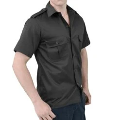 Surplus US Shirt Short Sleeve Black -ActiveEdge Shop 06 3582 03 surplus us shirt black 33 1
