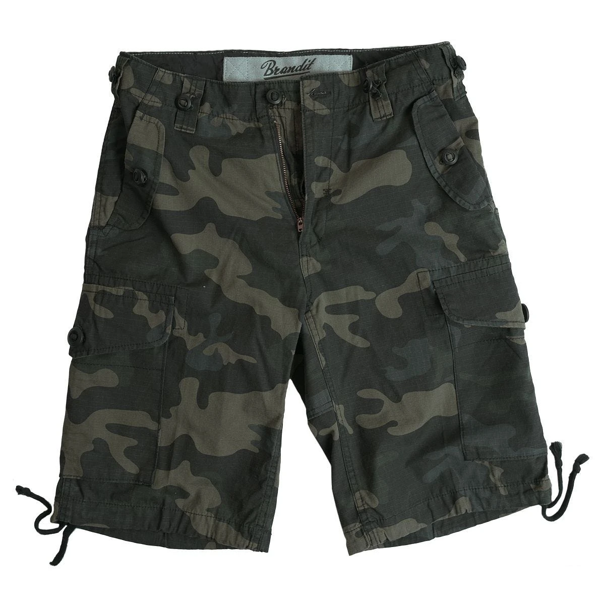 Brandit Ripstop Shorts Dark Camo