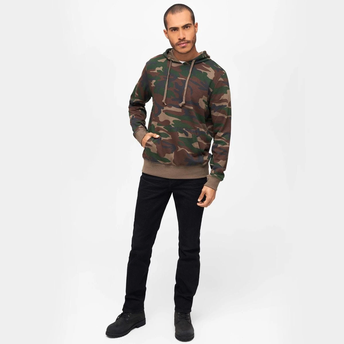 Brandit Sweathoody Woodland 7 Brandit Sweathoody Woodland - Image 5