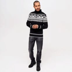 Brandit Troyer Norweger Pullover Black -ActiveEdge Shop 5029 2 Brandit Troyer Norweger Pullover Black 4 2