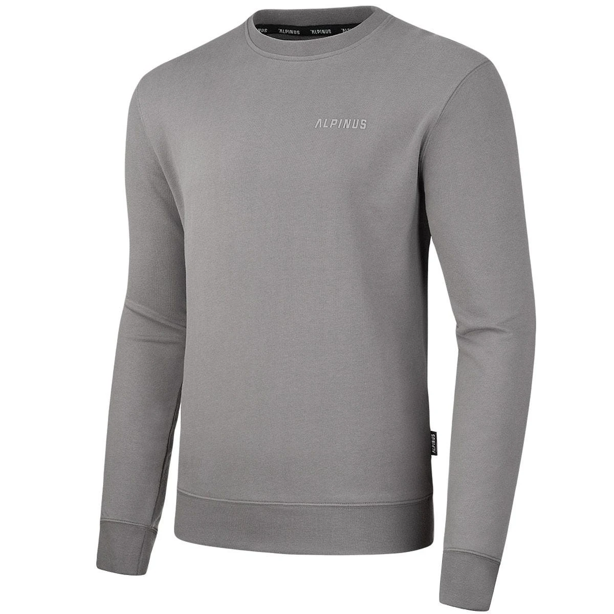 Alpinus Men City Bellagio Crewneck Gray 3 Alpinus Men City Bellagio Crewneck Gray