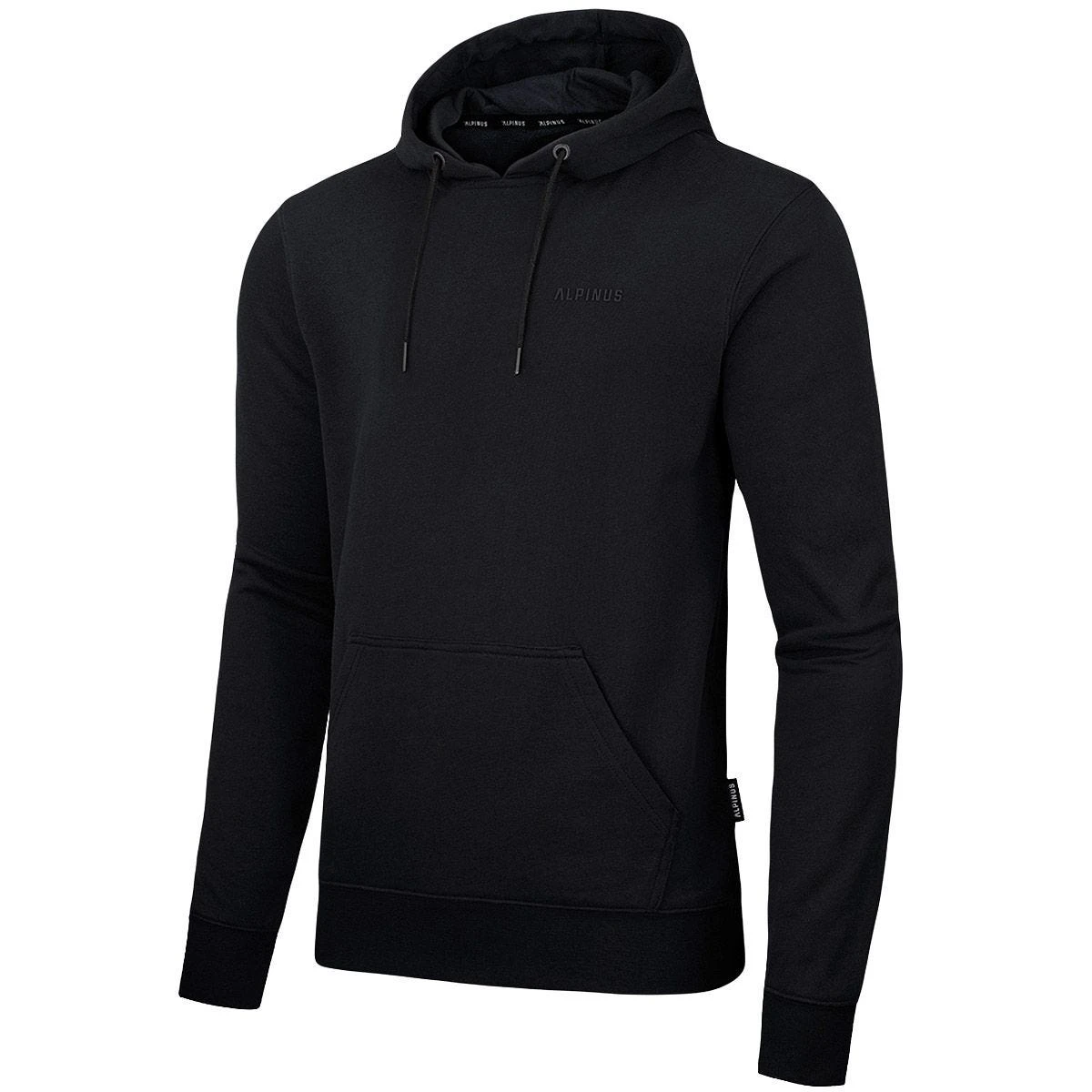 Alpinus Men City Lugano Hoodie Black 3 Alpinus Men City Lugano Hoodie Black