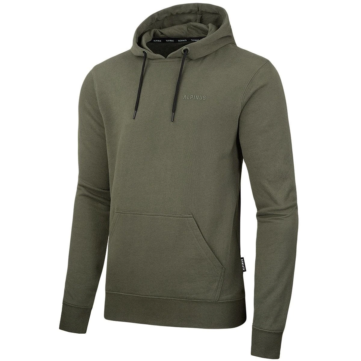 Alpinus Men City Lugano Hoodie Olive 3 Alpinus Men City Lugano Hoodie Olive