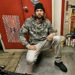 Brandit Motörhead Sweathoody Gray Camo -ActiveEdge Shop Brandit Motorhead Sweathoody Grey Camo 4 2