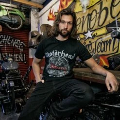 Brandit Motörhead T-Shirt Ace Of Spade Black 7 Brandit Motörhead T-Shirt Ace Of Spade Black -ActiveEdge Shop Brandit Motorhead T Shirt Ace of Spade Black 3 2