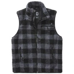 Brandit Teddyfleece Worker Vest Black/Gray 8 Brandit Teddyfleece Worker Vest Black/Gray -ActiveEdge Shop Brandit Teddyfleece Worker Vest Black Grey 3 1200x1200 2