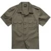 Brandit US Shirt Ripstop Short Sleeve Olive