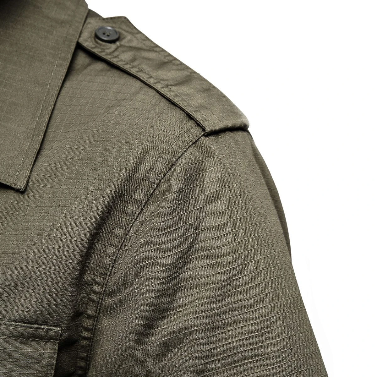 Brandit US Shirt Ripstop Short Sleeve Olive 4 Brandit US Shirt Ripstop Short Sleeve Olive - Image 2