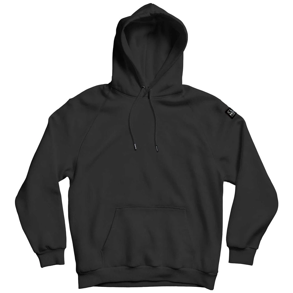 CLOMOD Hoodie "Blank" Black 3 CLOMOD Hoodie "Blank" Black
