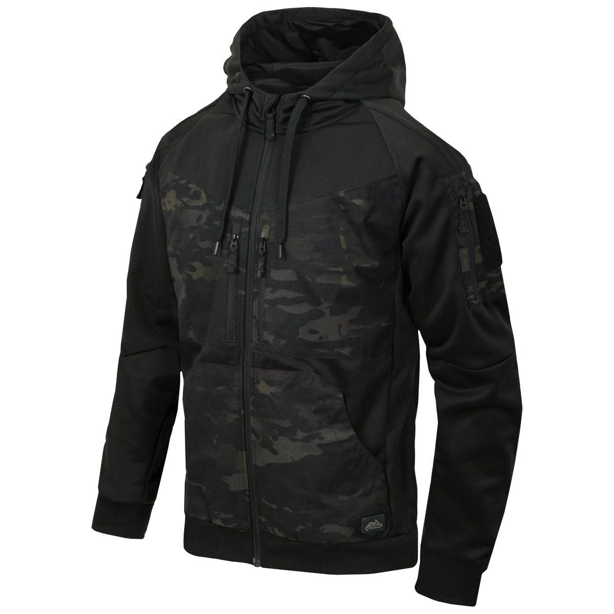 Helikon Rogue Hoodie Full Zip Black / MultiCam Black 3 Helikon Rogue Hoodie Full Zip Black / MultiCam Black