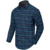 Helikon GrayMan Shirt Blue Stonework Plaid -ActiveEdge Shop HelikonGreyManShirtBlueStoneworkPlaid1200x1200
