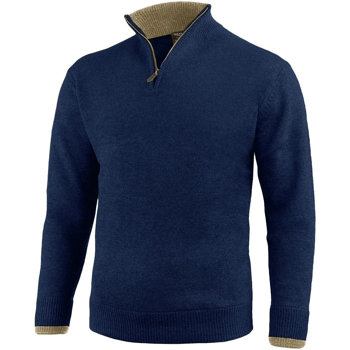 Jack Pyke Ashcombe Zip Neck Pullover Navy 3 Jack Pyke Ashcombe Zip Neck Pullover Navy