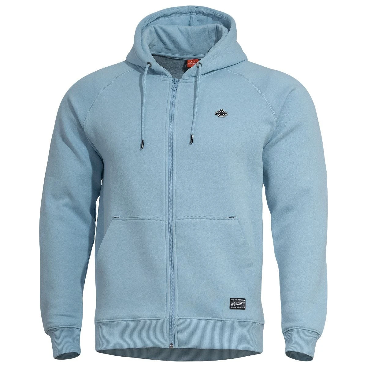 Pentagon Phaeton Zipped Hoodie Lagoon Blue 3 Pentagon Phaeton Zipped Hoodie Lagoon Blue