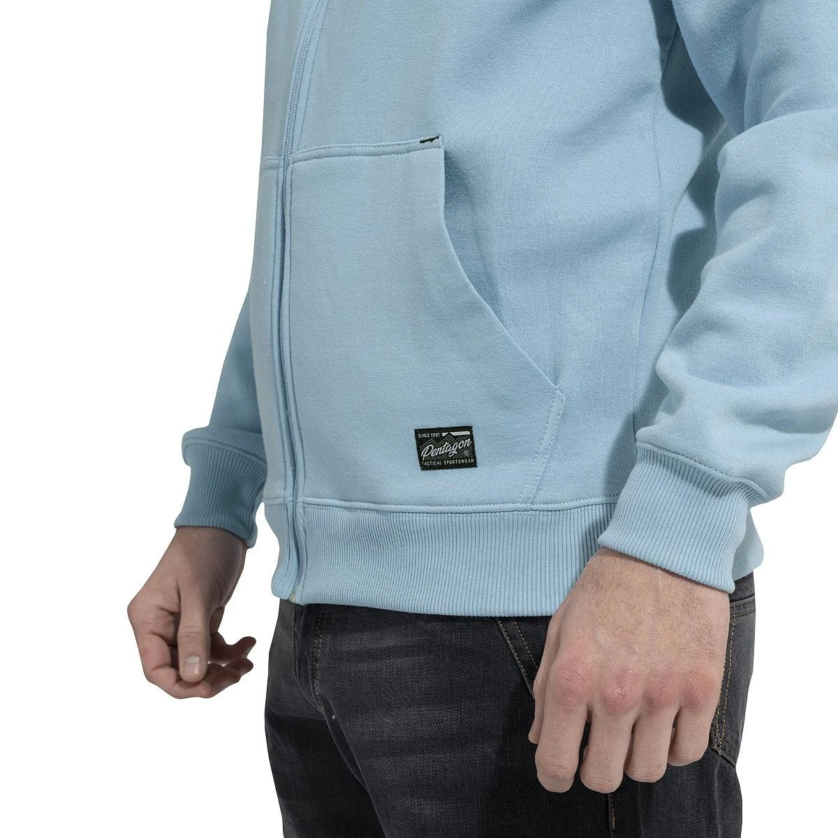 Pentagon Phaeton Zipped Hoodie Lagoon Blue 6 Pentagon Phaeton Zipped Hoodie Lagoon Blue - Image 4