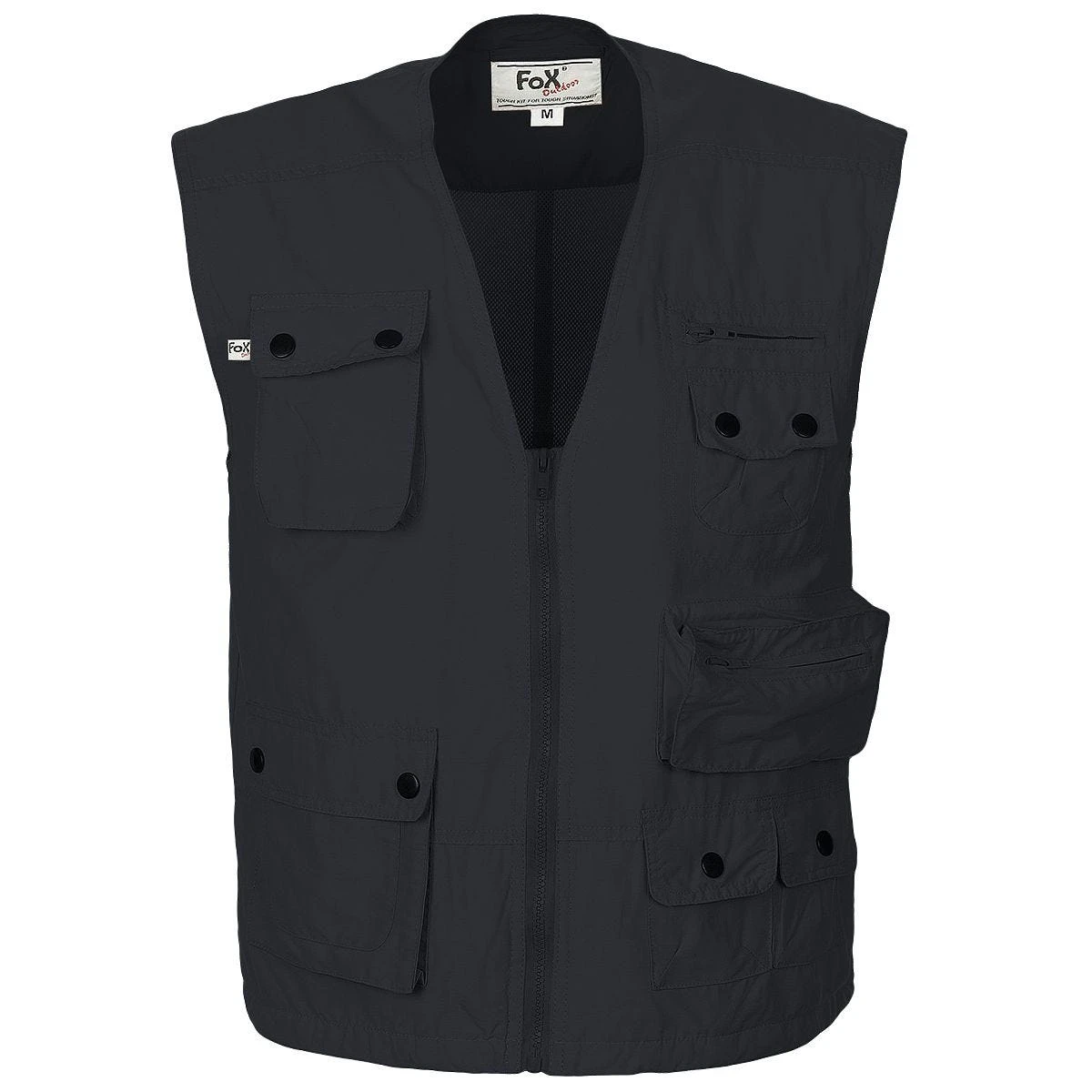 Fox Outdoor Microfibre Vest Black 3 Fox Outdoor Microfibre Vest Black