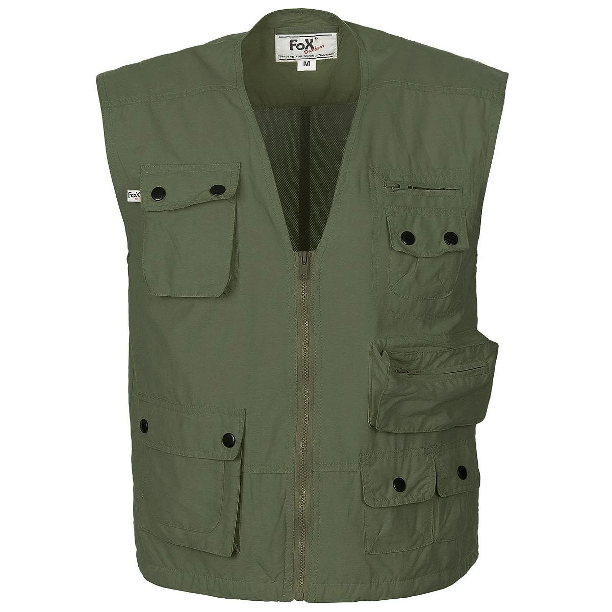 Fox Outdoor Microfibre Vest OD Green 3 Fox Outdoor Microfibre Vest OD Green