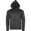 Mil-Tec Tactical Zipped Hoodie Black -ActiveEdge Shop Mil Tec Hoodie Black 01 1001x1001