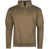Mil-Tec Tactical Sweatshirt With Zipper Dark Coyote 1 Mil-Tec Tactical Sweatshirt With Zipper Dark Coyote -ActiveEdge Shop Mil Tec Sweatshirt DarkCoyote 01 1001x1001