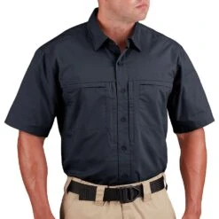 Propper Men's HLX Shirt Short Sleeve LAPD Navy 8 Propper Men's HLX Shirt Short Sleeve LAPD Navy -ActiveEdge Shop Propper HLX Shirt SS Navy 3 1001x1001
