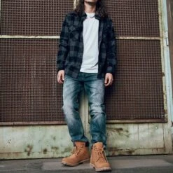 Brandit Check Shirt Black / Gray 9 Brandit Check Shirt Black / Gray -ActiveEdge Shop brandit wear check shirt black grey 4