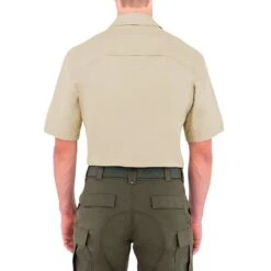 First Tactical Men's Tactix Short Sleeve BDU Shirt Khaki -ActiveEdge Shop first tactical MensTactixSeriesShortSleeveBDUShirt KHAKI ALL 2 1