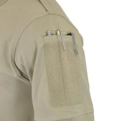 Hazard 4 Undervest Plain Front Battle Polo Shirt Tan -ActiveEdge Shop hazard4 unervestplainfront POLO SHIRT TAN 2 1