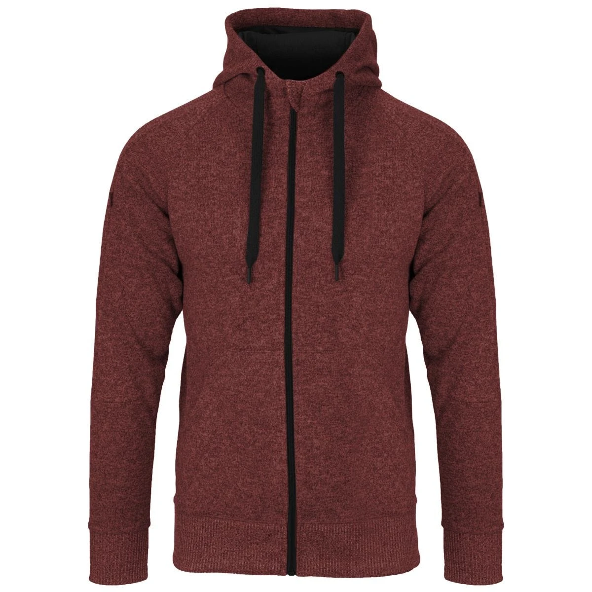 Helikon Covert Tactical Hoodie Full Zip Melange Red 4 Helikon Covert Tactical Hoodie Full Zip Melange Red - Image 2