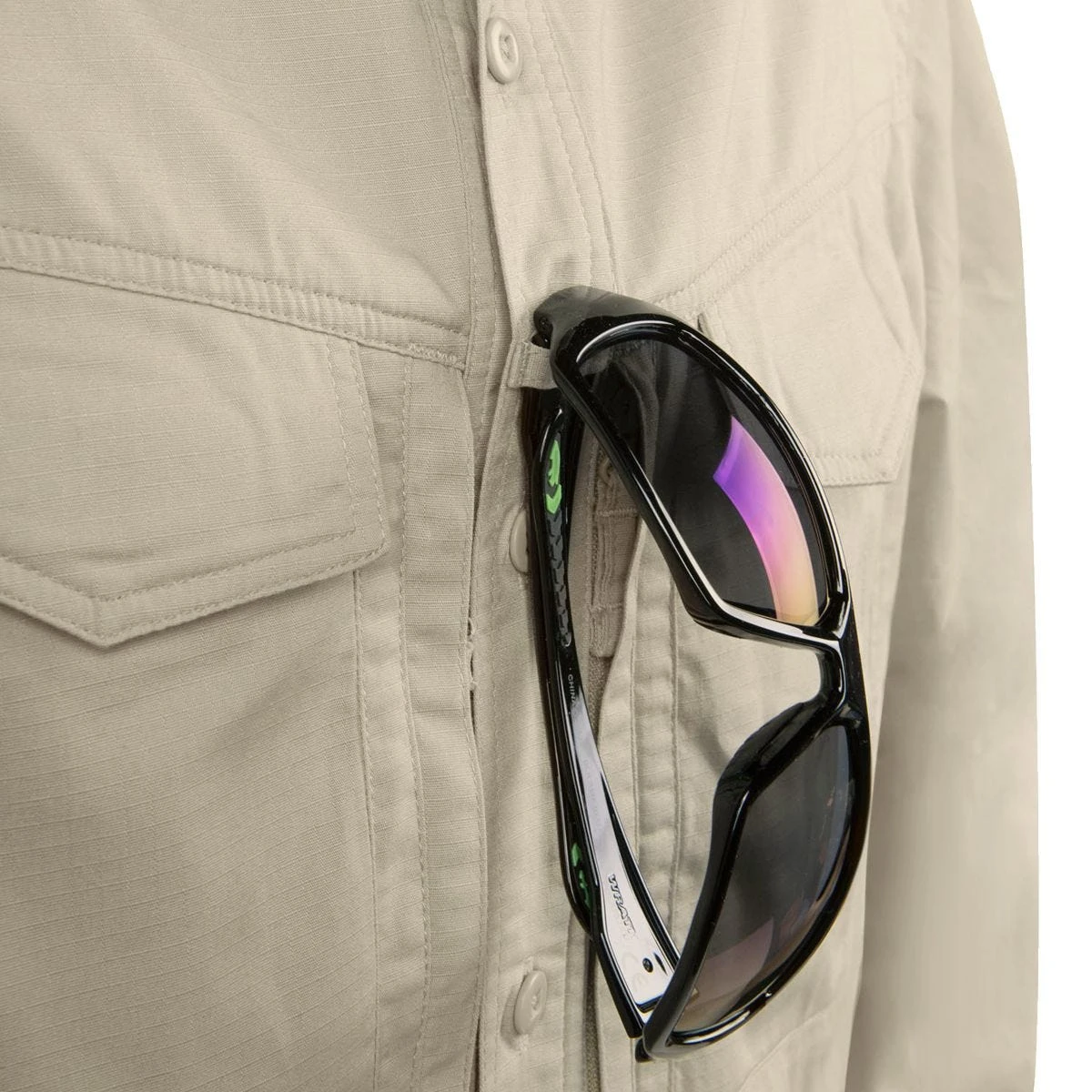 Helikon Defender Mk2 Long Sleeve Shirt Khaki 5 Helikon Defender Mk2 Long Sleeve Shirt Khaki - Image 3