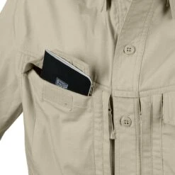 Helikon Defender Mk2 Short Sleeve Shirt Khaki -ActiveEdge Shop helikon defender mk2 short sleeve shirt khaki 5