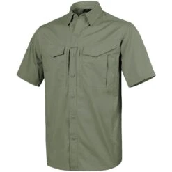 Helikon Defender Mk2 Short Sleeve Shirt Olive Green