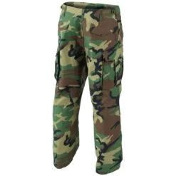 Helikon M65 Combat Trousers Woodland -ActiveEdge Shop helikon m65 trousers woodland 2 1