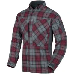 Helikon MBDU Flannel Shirt Ruby Plaid