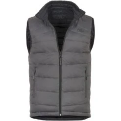 Highlander Reversible Gilet Black / Gray Slate -ActiveEdge Shop highlander reversible gilet black grey slate 3