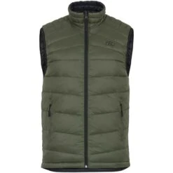 Highlander Reversible Gilet Black / Olive -ActiveEdge Shop highlander reversible gilet black olive 2