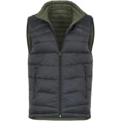 Highlander Reversible Gilet Black / Olive -ActiveEdge Shop highlander reversible gilet black olive 3