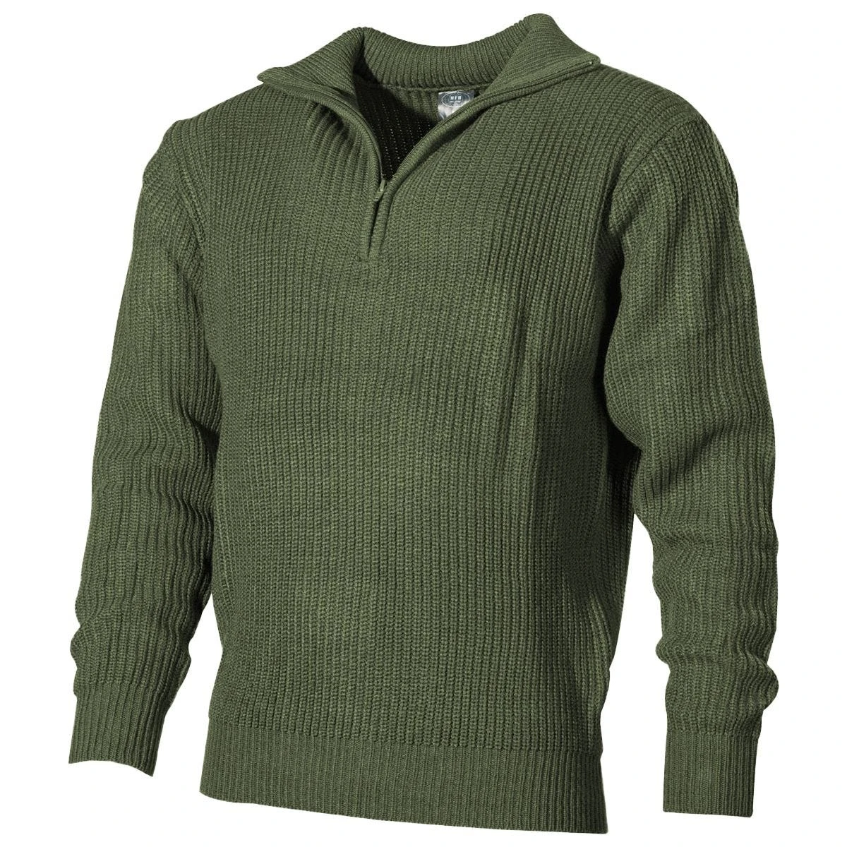 MFH Navy Sweater Acrylic OD Green 3 MFH Navy Sweater Acrylic OD Green
