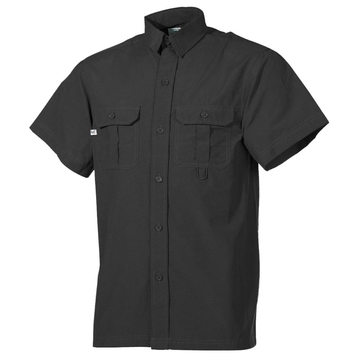 Fox Outdoor Short Sleeve Outdoor Shirt Black 3 Fox Outdoor Short Sleeve Outdoor Shirt Black