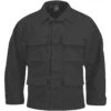 Propper BDU Coat Polycotton Ripstop Black -ActiveEdge Shop propper bdu shirt black 1