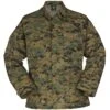 Propper Uniform BDU Coat Polycotton Ripstop Digital Woodland -ActiveEdge Shop propper uniform bdu shirt digital woodland