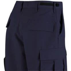 Propper BDU Shorts Polycotton Ripstop Dark Navy -ActiveEdge Shop propper zip fly shorts navy 2