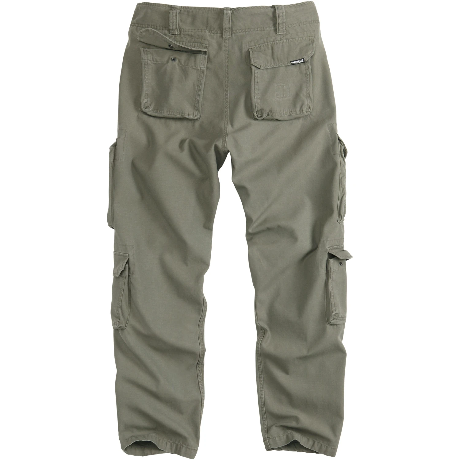 Surplus Airborne Slimmy Trousers Olive Washed 4 Surplus Airborne Slimmy Trousers Olive Washed - Image 2
