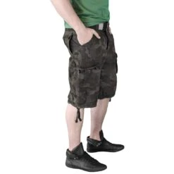 Surplus Division Shorts Black Camo -ActiveEdge Shop surplus division shorts black camo4b