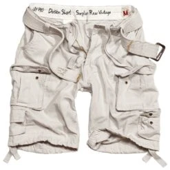 Surplus Division Shorts White