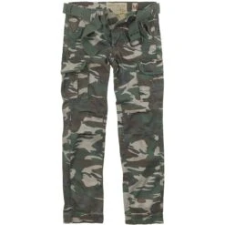 Surplus Premium Slimmy Trousers Woodland Washed
